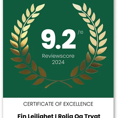 Fin I Stille Og Rolig Omrade Med Gratis Privat Parkering! * ستافانجر
